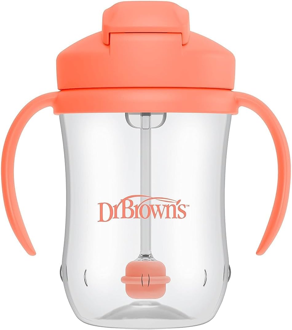Dr. Brown's Milestones Baby's First Straw Cup (4 Colors)