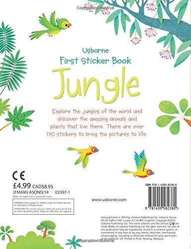 Usborne First Sticker Book (9 Titles) - Pupsik Singapore