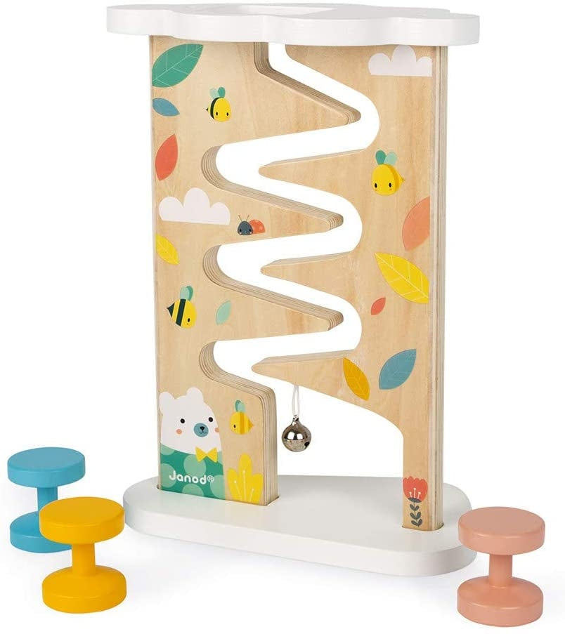 Janod Pure Ball Track Wooden Toy