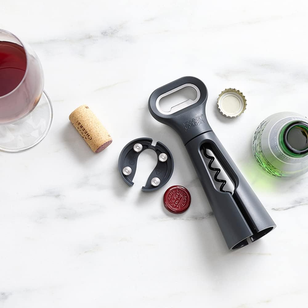 Joseph Joseph BarStar 3-in-1 Corkscrew - Grey