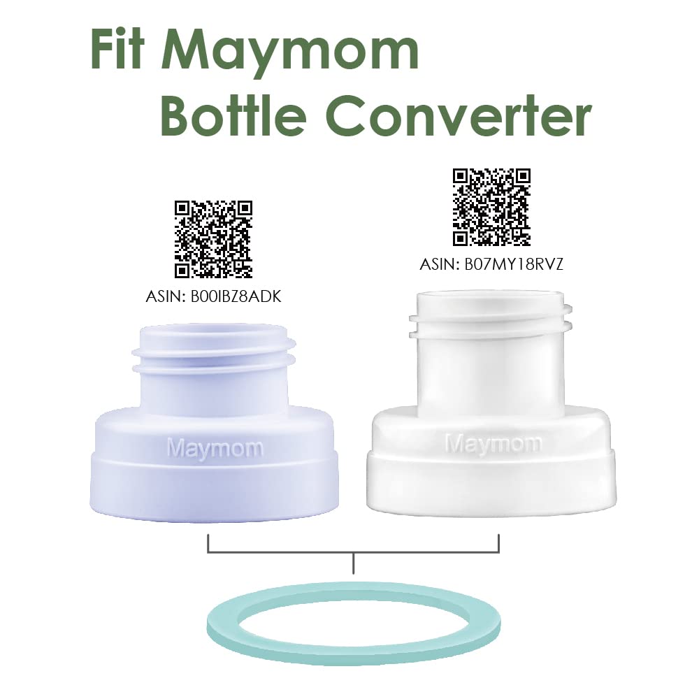 Maymom Bottle O Rings for Wide-Mouth Bottles, 6pk