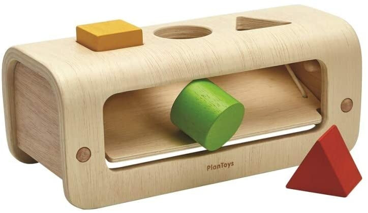 Plan Toys Shape & Sort Wooden Sorting Bench