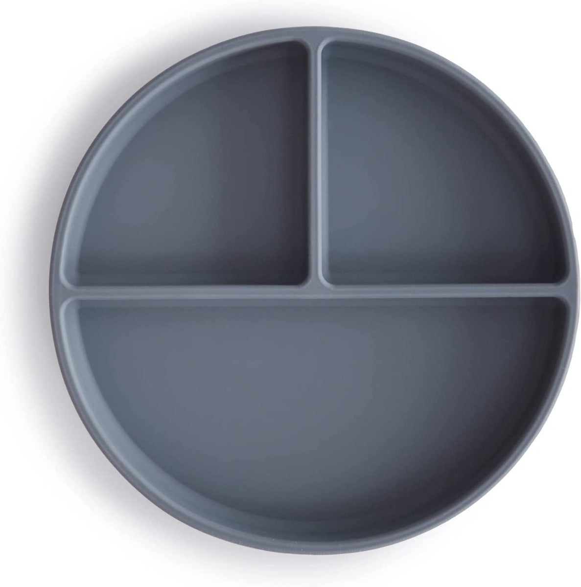 Mushie Silicone Suction Baby Plate (12 Colours) - Pupsik Singapore