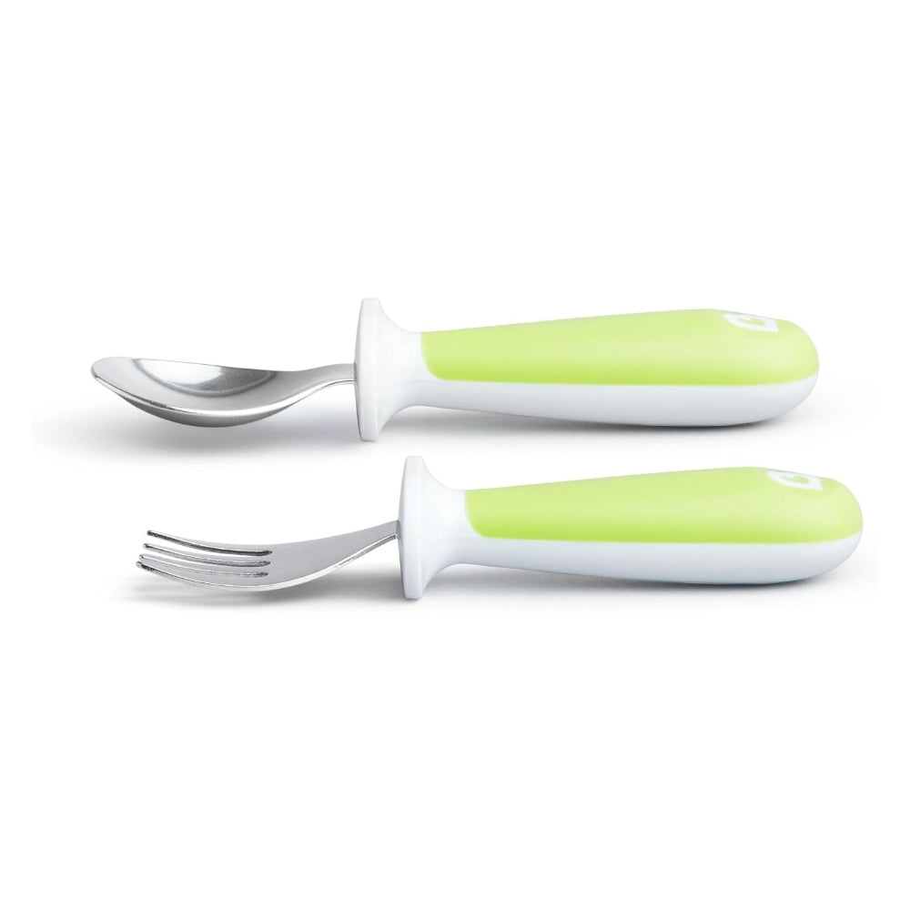 Munchkin Raise Toddler Fork & Spoon Set (2 Colors)
