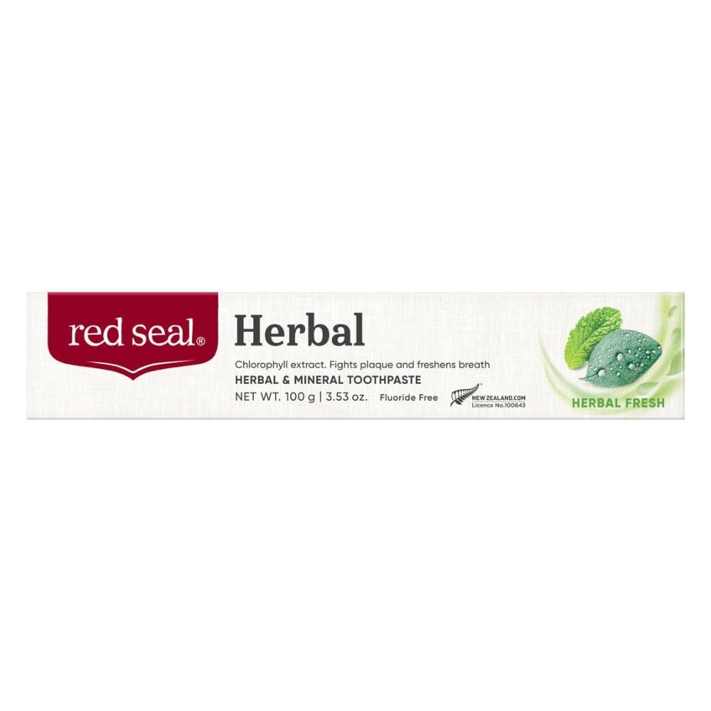 Red Seal Herbal Natural Toothpaste, 100g (Exp 06/27)