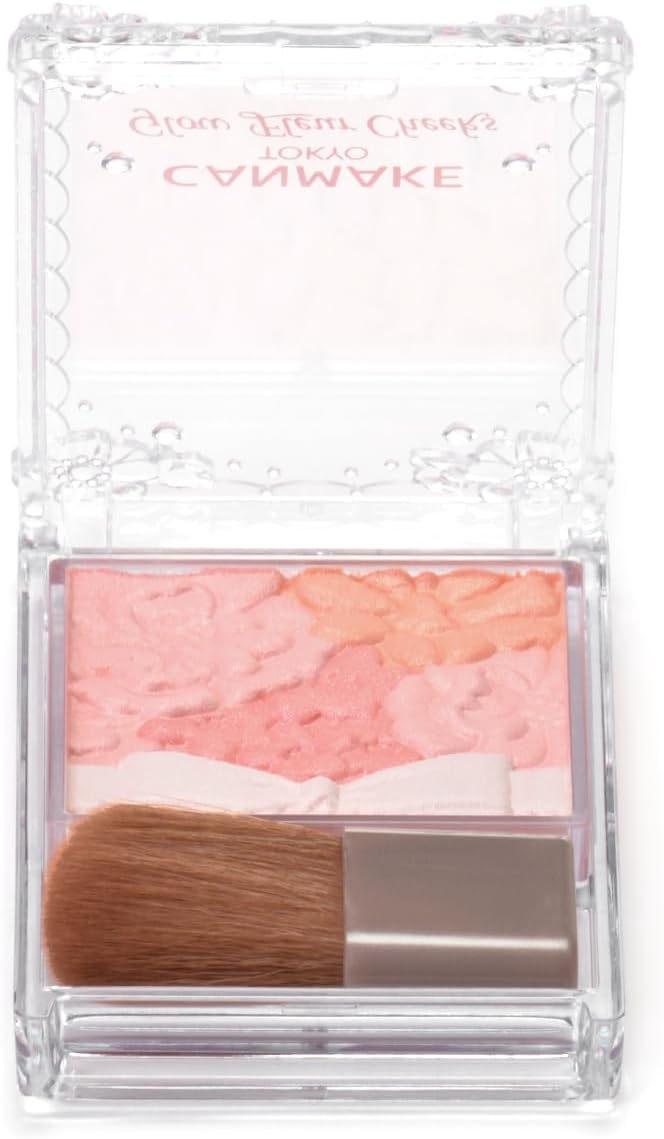Canmake Glow Fleur Cheeks (3 Colors) - Pupsik Singapore