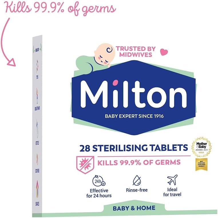 Milton Standard Sterilising Tablet, 28s - Exp 11/27