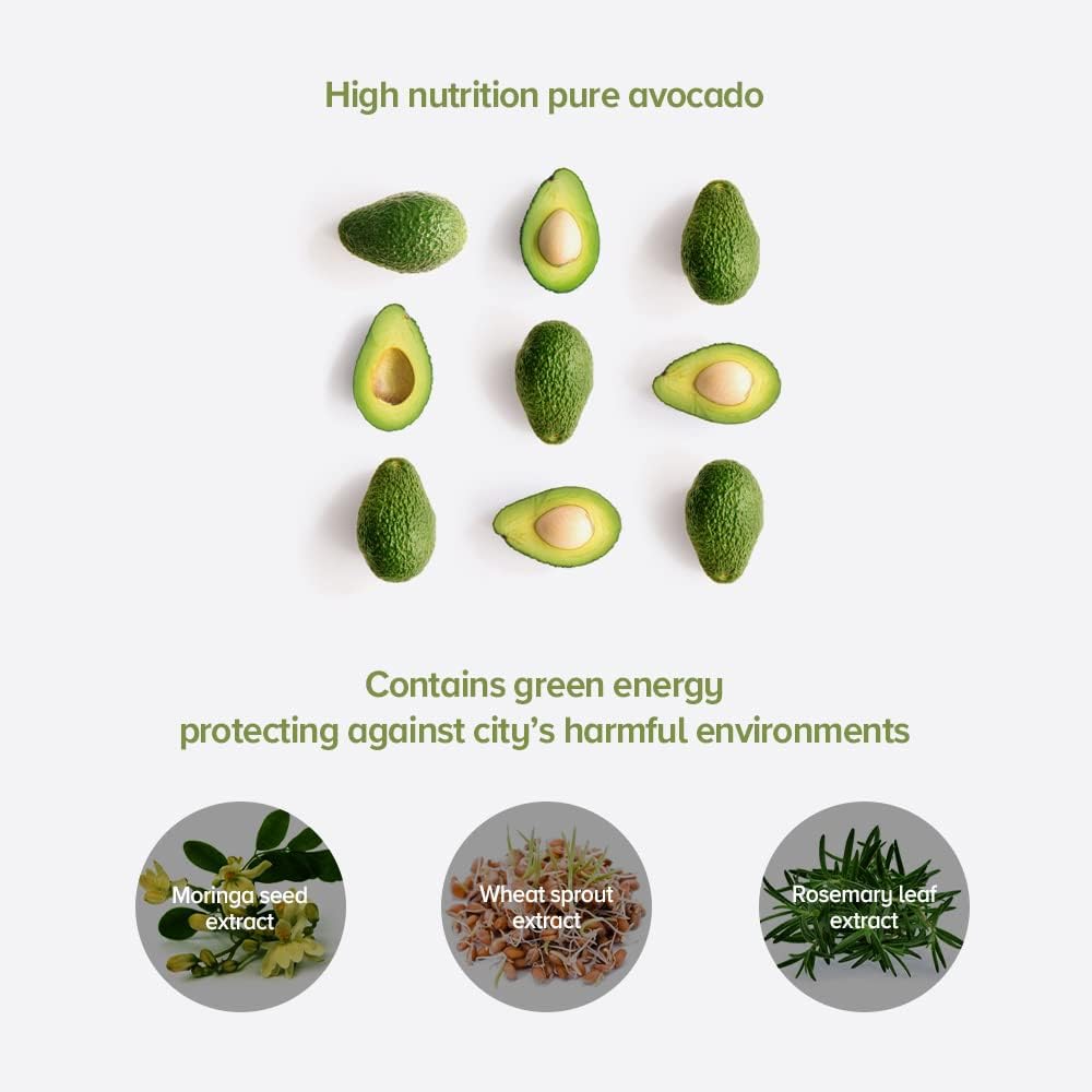 JMsolution Water Luminous Avocado Oil Ampoule Mask, 10pcs (Exp 02/27)