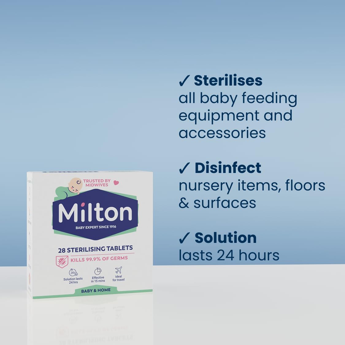 Milton Standard Sterilising Tablet, 28s