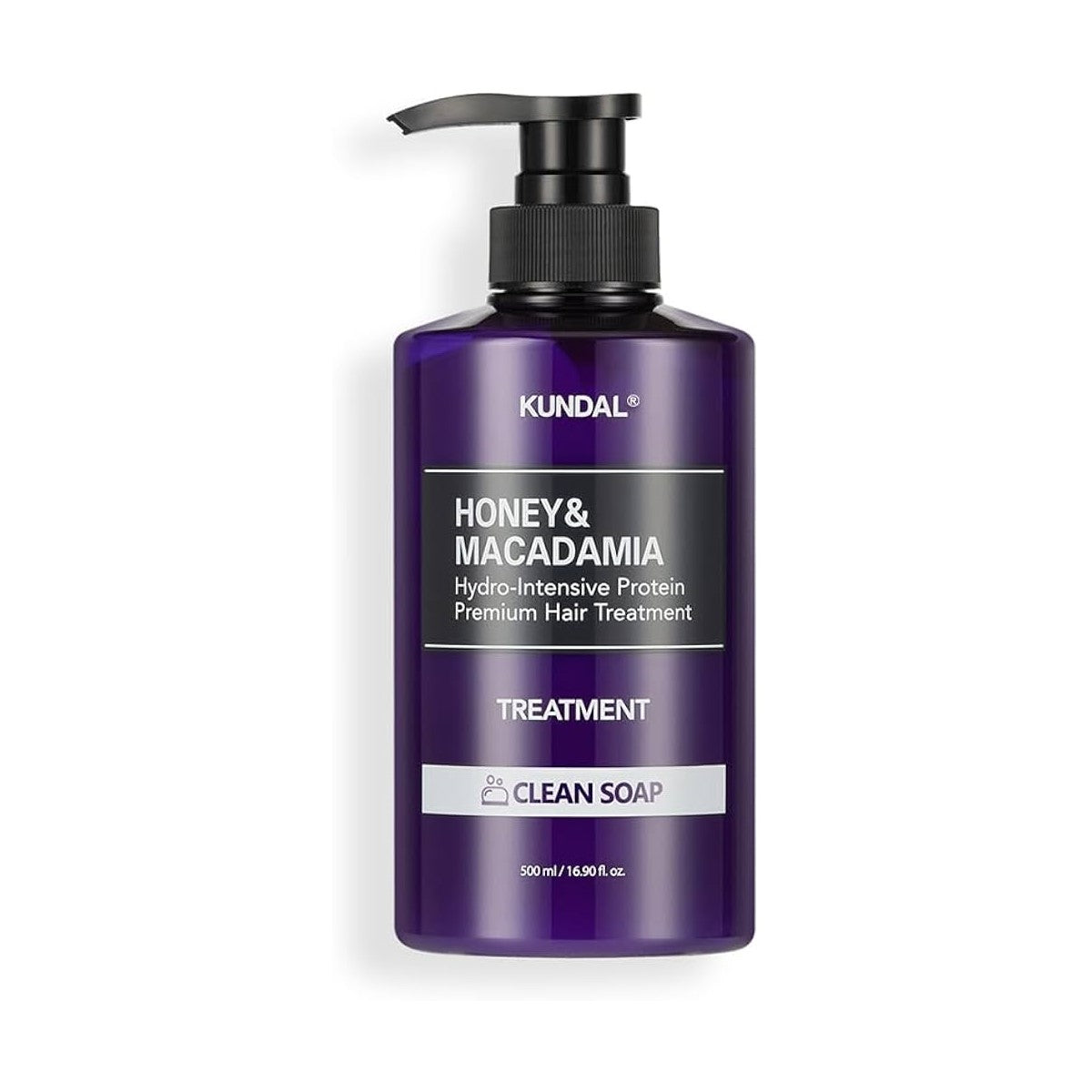 Kundal Honey & Macadamia Protein Hair Treatment, 500ml - Clean Soap (Exp 04/27)