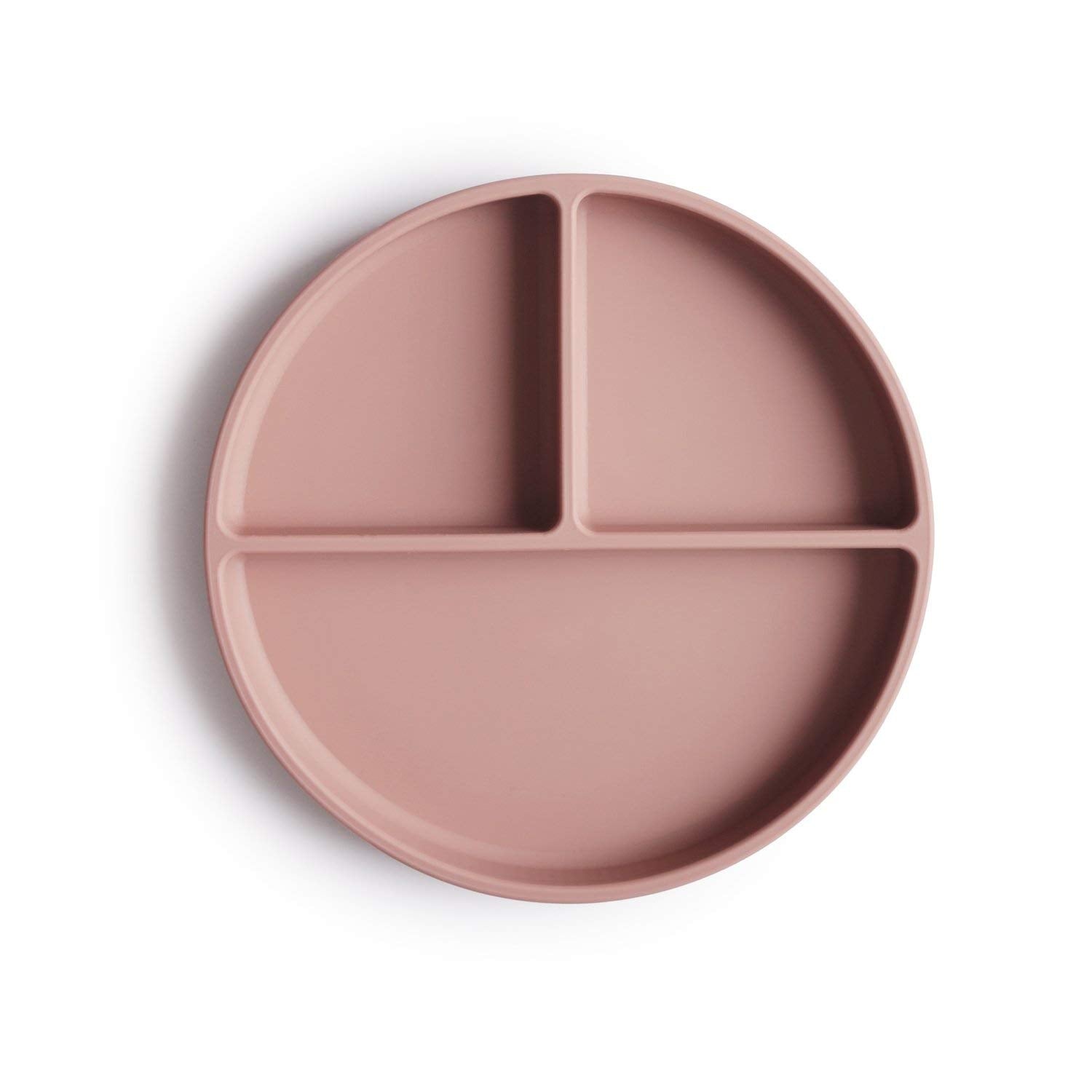 Mushie Silicone Suction Baby Plate (12 Colours) - Pupsik Singapore
