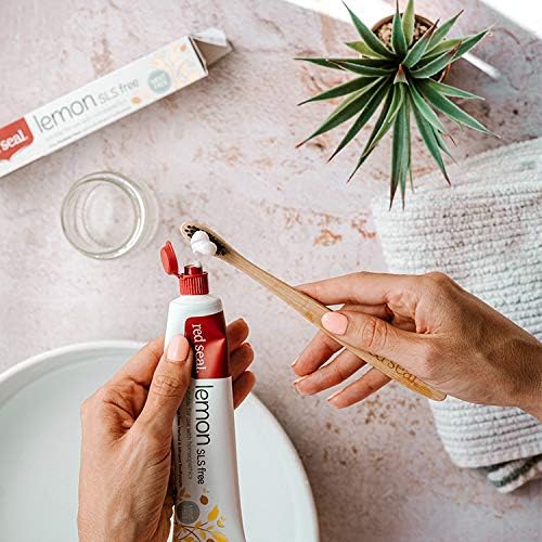 Red Seal Lemon SLS Free Natural Toothpaste, 100g (Exp 01/28)