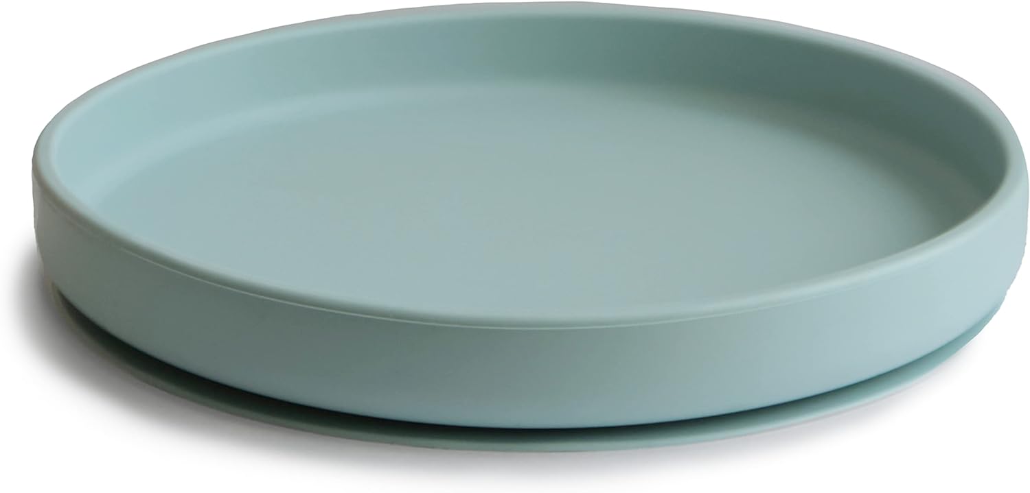 Mushie Classic Silicone Suction Plate (9 Colors) - Pupsik Singapore