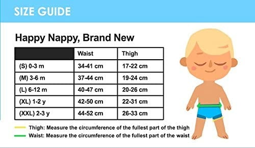 Splash About Happy Nappy Reusable Swim Diaper - Blue Cobalt