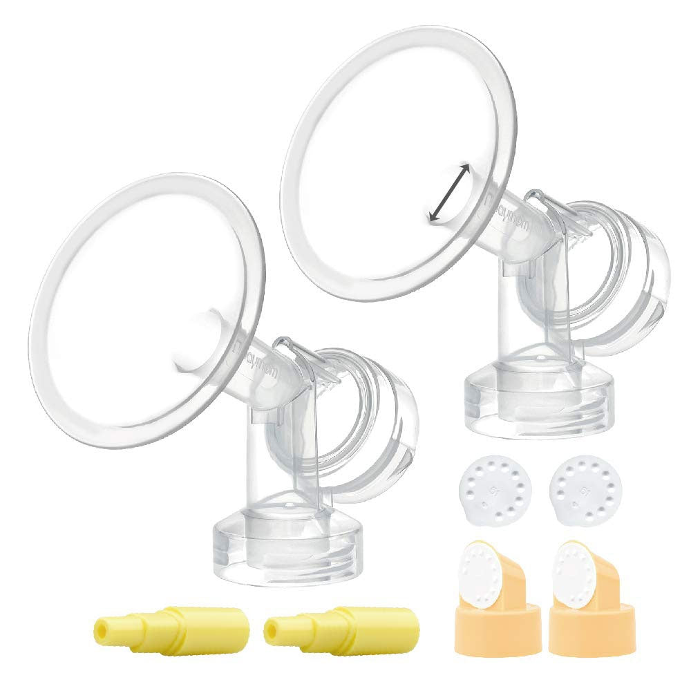 Maymom Flange for Spectra with Valve & Membrane (Narrow-Neck), 1pc (9 sizes, 15-36mm)