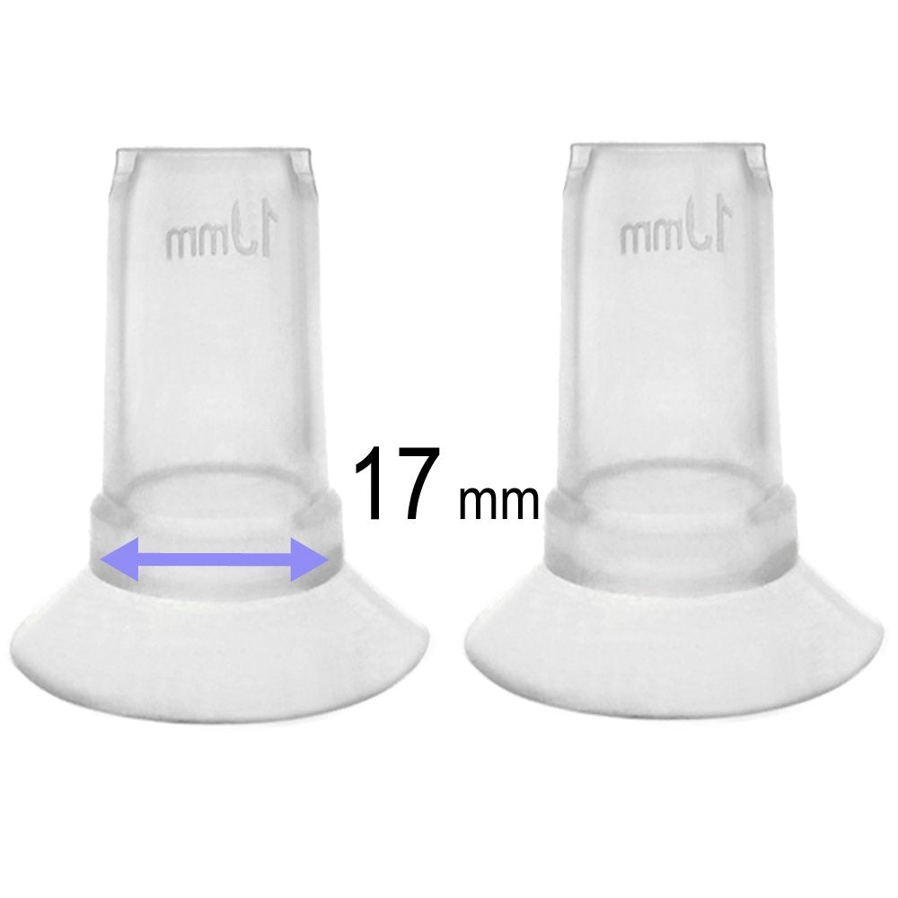 Maymom Flange Inserts for Freemie Cups, 2pc (3 Sizes)