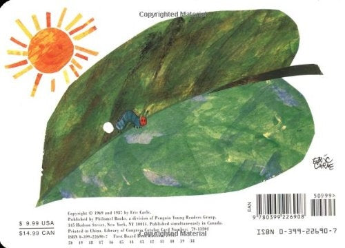 The Very Hungry Caterpillar Board Book