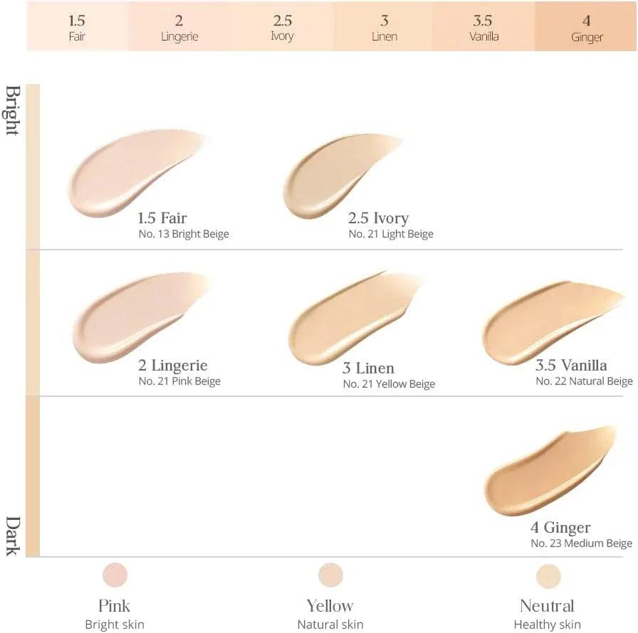 CLIO Kill Cover The New Founwear Cushion - SPF50+ PA+++, 15g + 15g
