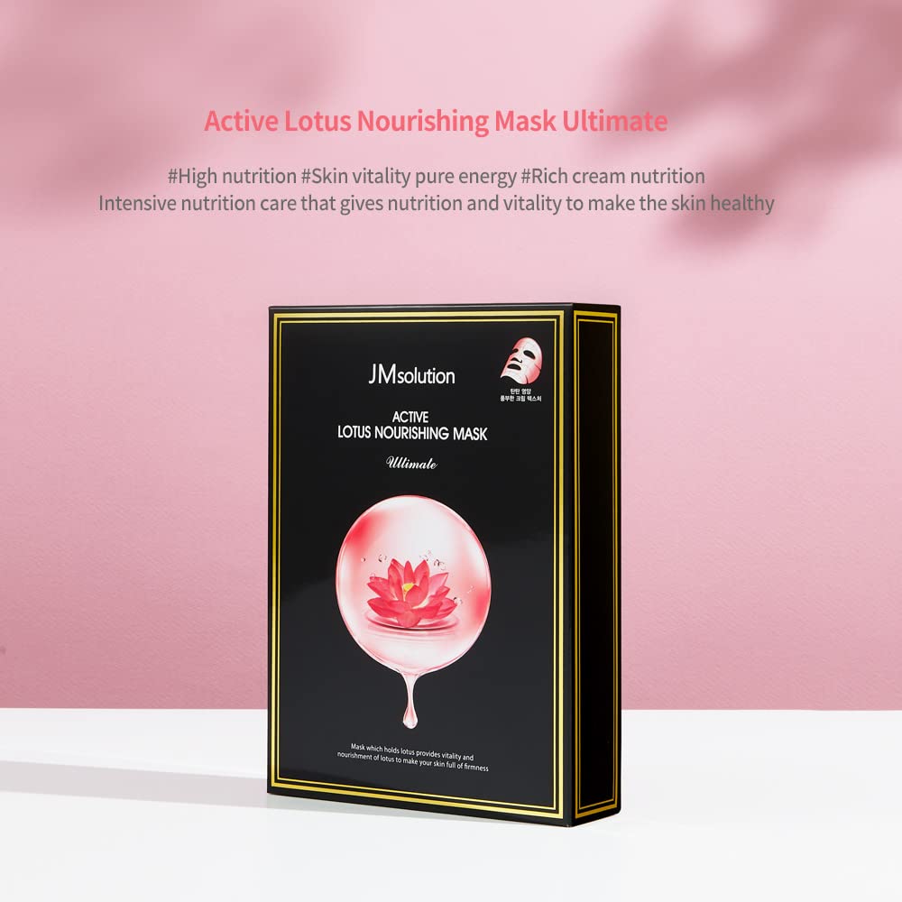 JMsolution Active Lotus Nourishing Mask Ultimate, 10pcs (Exp 11/27)