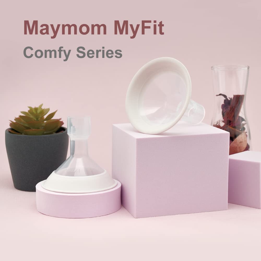 Maymom MyFit Comfy Breast Shield for Medela/Spectra (req. connector), 2pc (4 Sizes, 15-21mm)