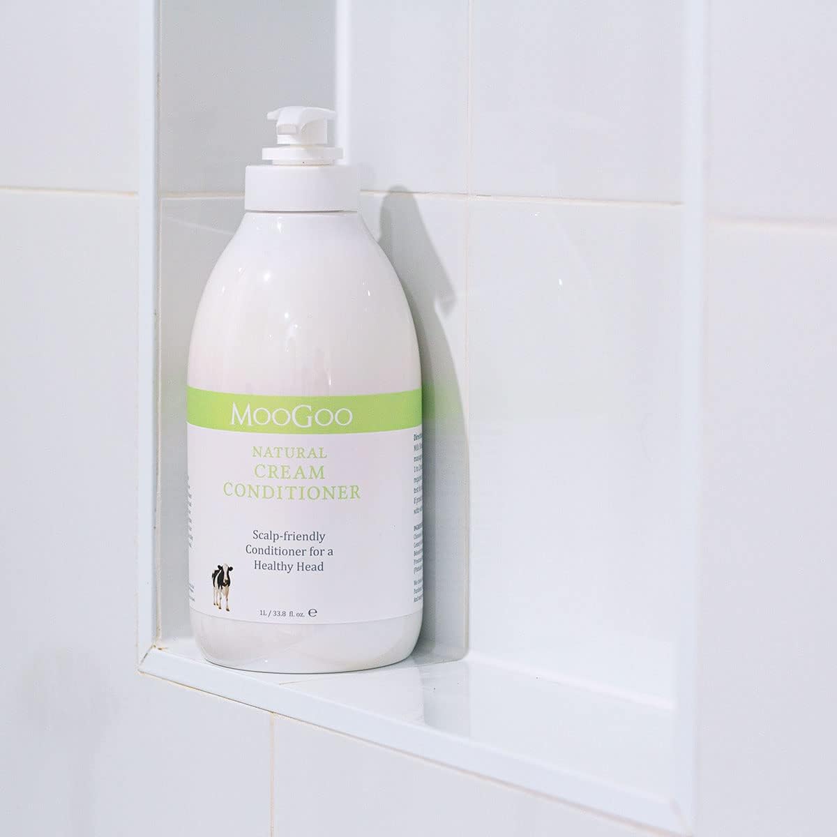 MooGoo Natural Cream Conditioner, 1L (Exp 01/28)
