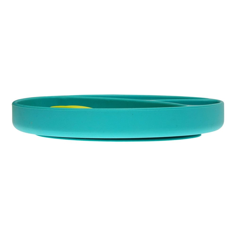 bbluv Miam Silicone Plate & Spoon Set - Aqua
