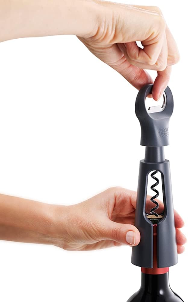 Joseph Joseph BarStar 3-in-1 Corkscrew - Grey
