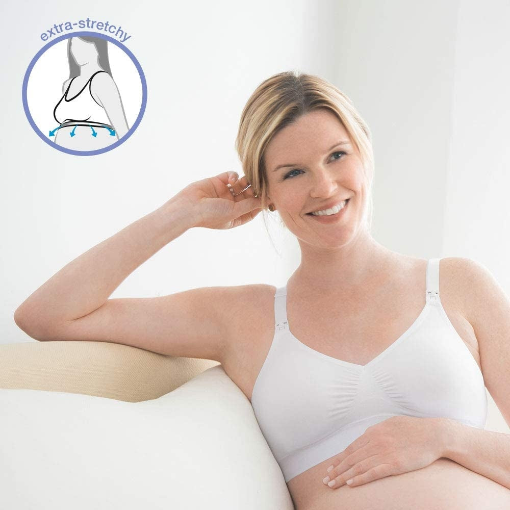 Medela Comfy Maternity-Nursing Bra - White