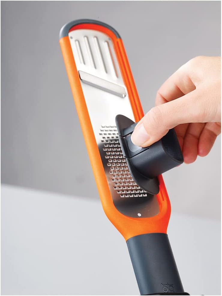 Joseph Joseph Handi-Grate Orange 2-in-1 Mini Grater & Slicer