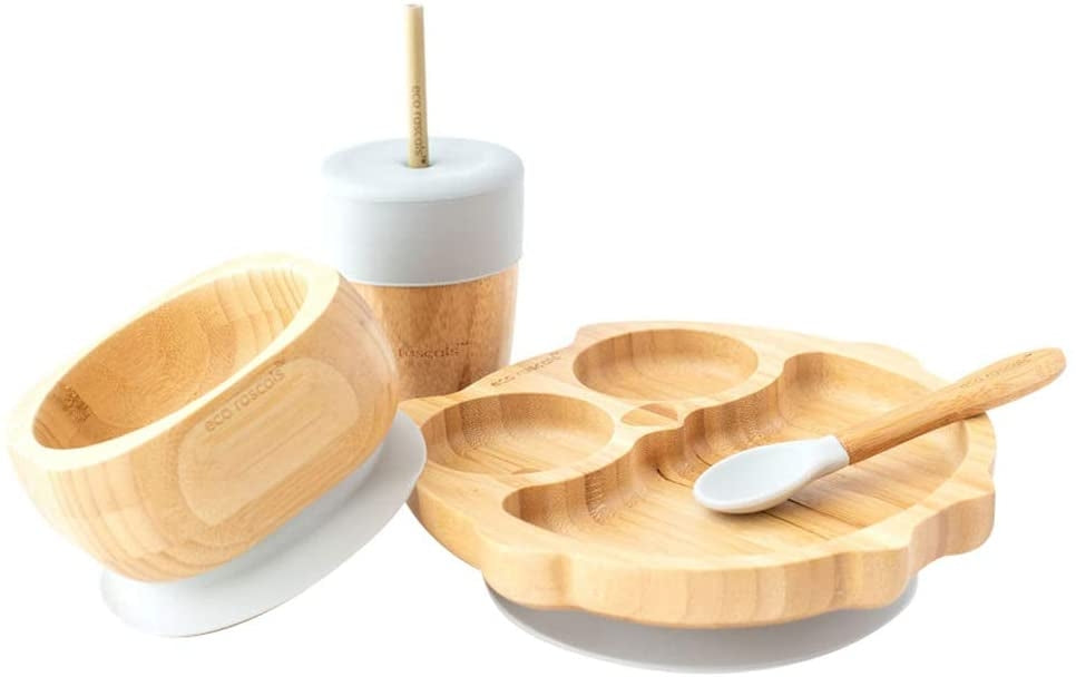 Eco Rascals Owl Tableware Gift Set (6 Colors)