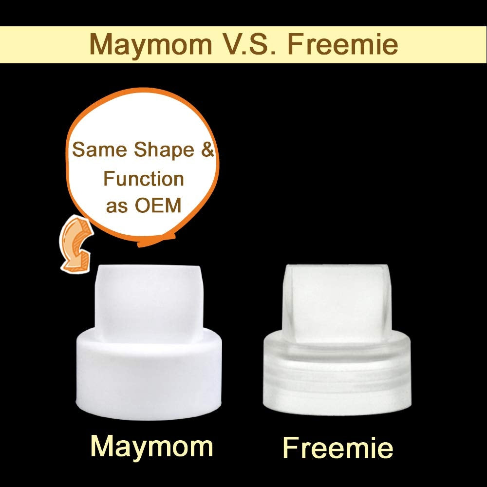Maymom Duckbill Valves for Spectra Handsfree & Freemie Closed System, 4pc