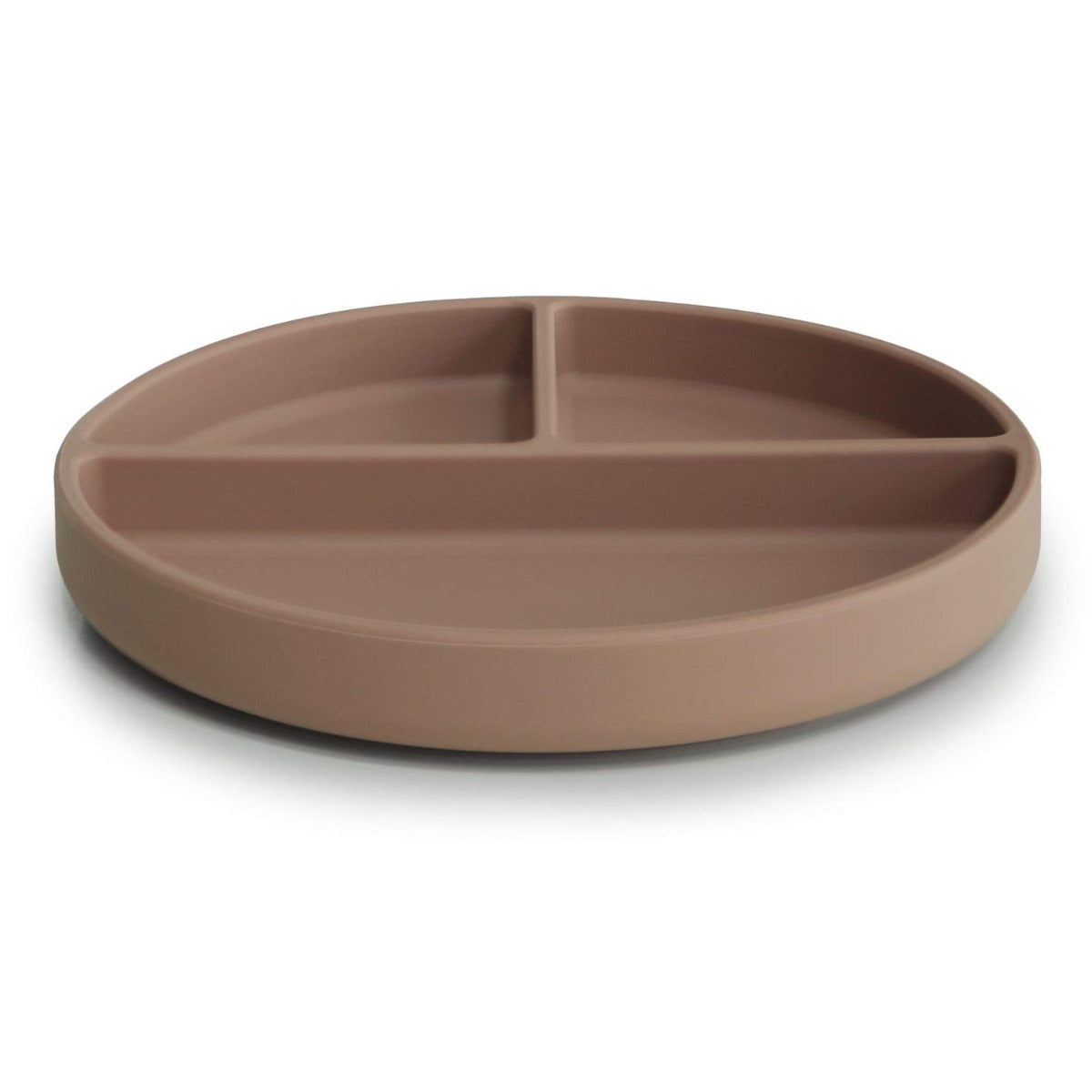 Mushie Silicone Suction Baby Plate (12 Colours) - Pupsik Singapore