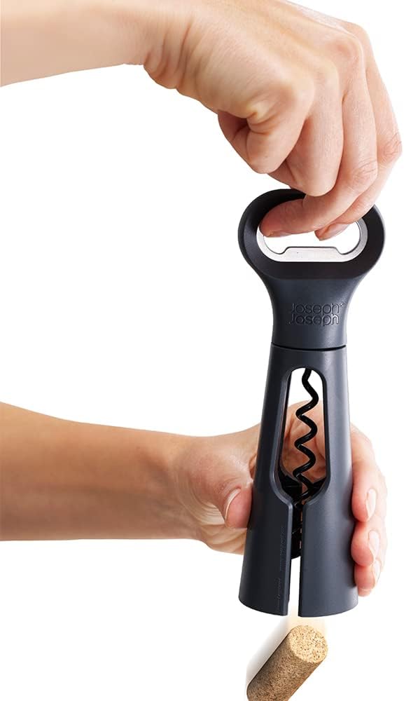 Joseph Joseph BarStar 3-in-1 Corkscrew - Grey