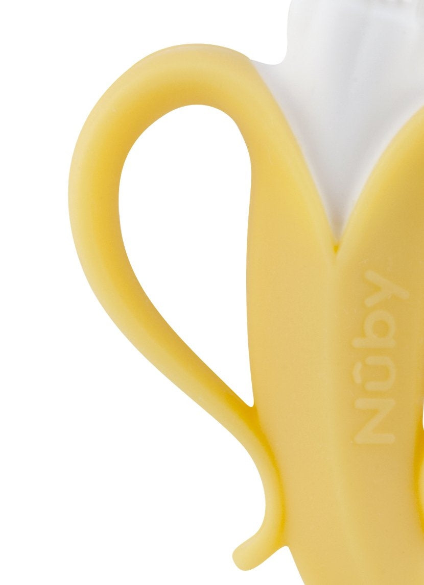 Nuby NANA NUBS™ Banana Massaging Baby Toothbrush