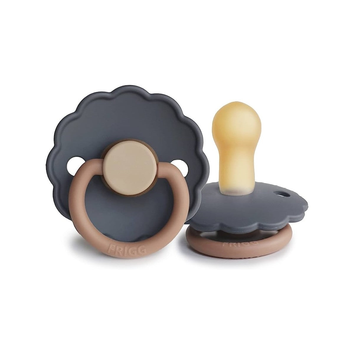 FRIGG Daisy Latex Baby Pacifiers, 1pk – Aurora (2 Sizes)