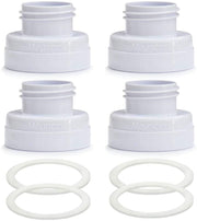 Maymom Narrow to Wide Bottle Thread Changer (Medela Pump to Spectra/Avent Bottles)