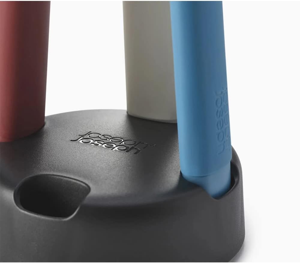 Joseph Joseph Elevate Slim 4-piece Multicolour Utensil Set with Storage Stand