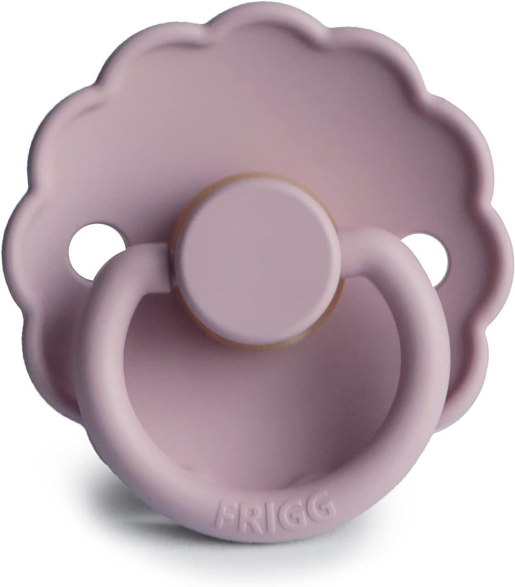 FRIGG Daisy Latex Baby Pacifiers, 1pk –  Soft Lilac (2 Sizes)