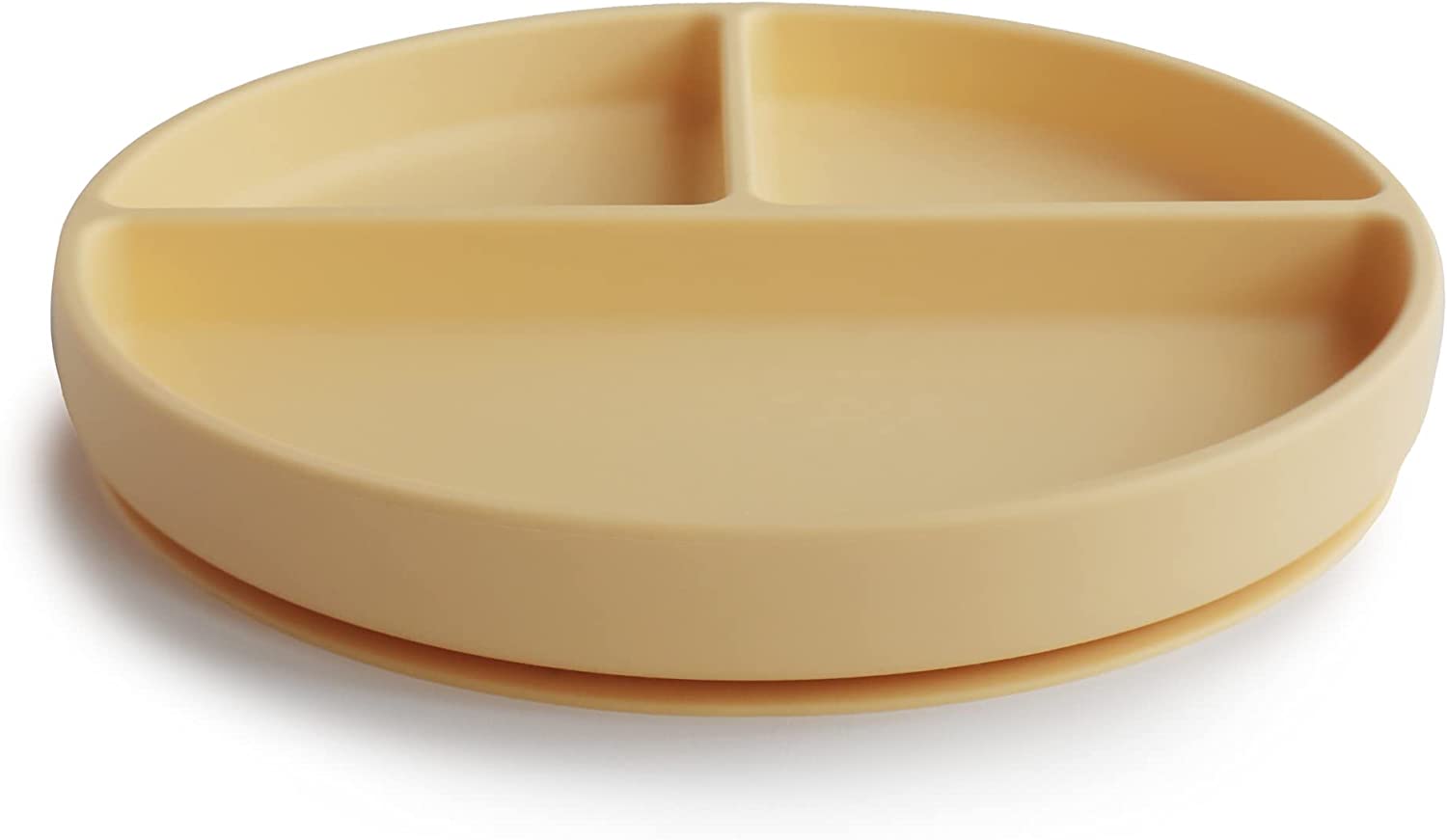Mushie Silicone Suction Baby Plate (12 Colours) - Pupsik Singapore