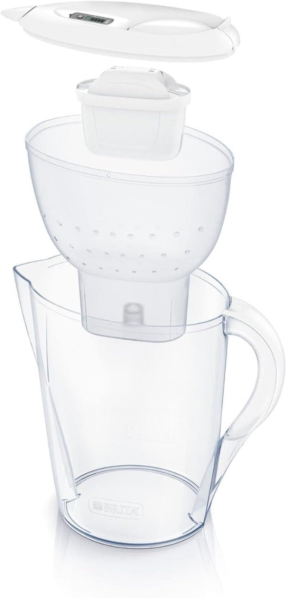 Brita Marella Memo XL Water Filter Jug (1 x Maxtra PRO Filter) - 3.5L White