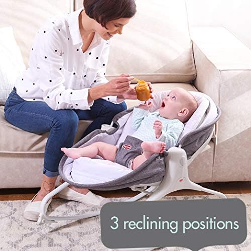 Tiny Love 3-in-1 Cozy Tiny Rocker - Heather Grey