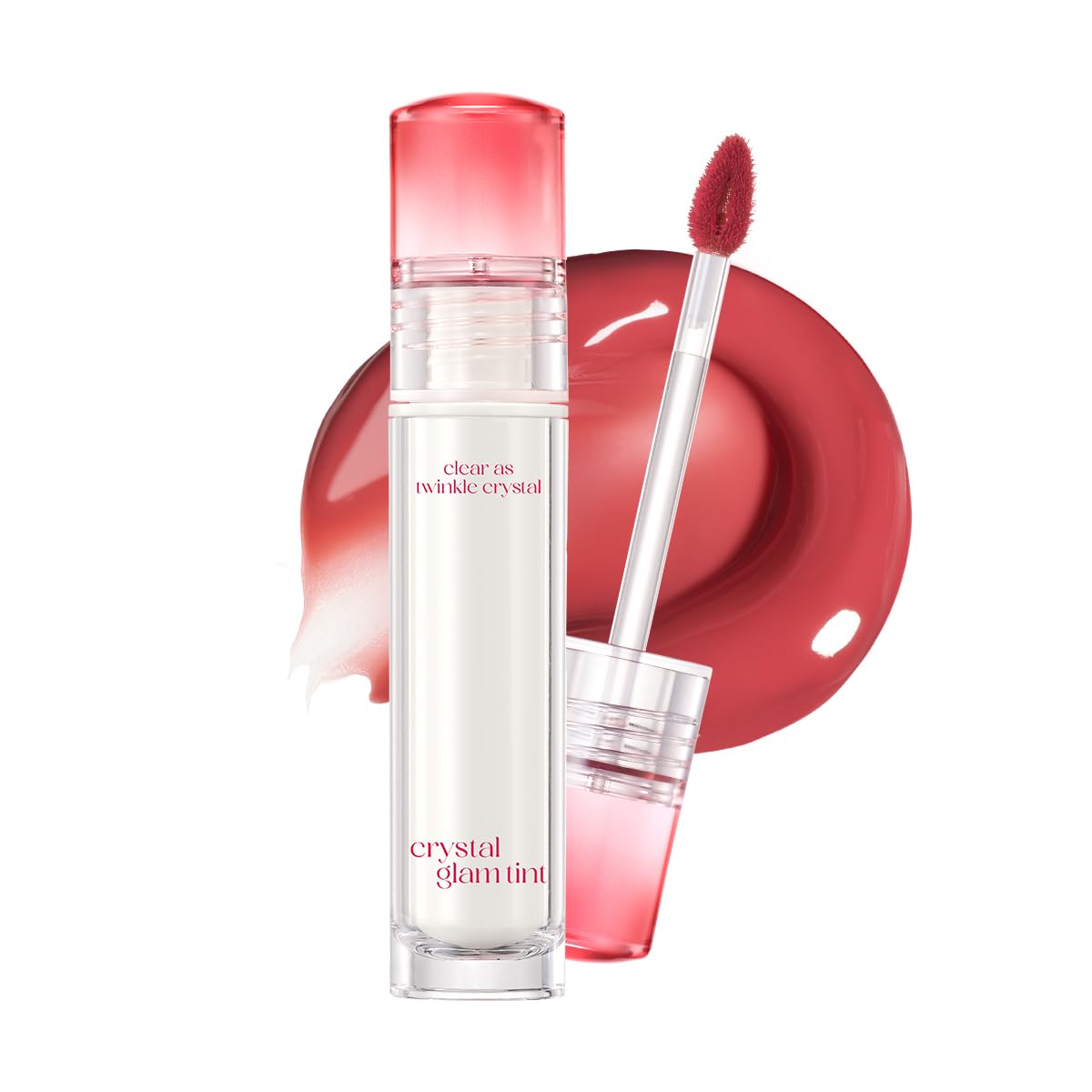 CLIO Crystal Glam Lip Tint, 3.4g (12 Shades) - Pupsik Singapore