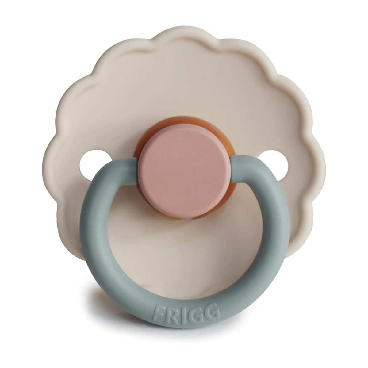 FRIGG Daisy Latex Baby Pacifiers, 1pk – Cotton Candy