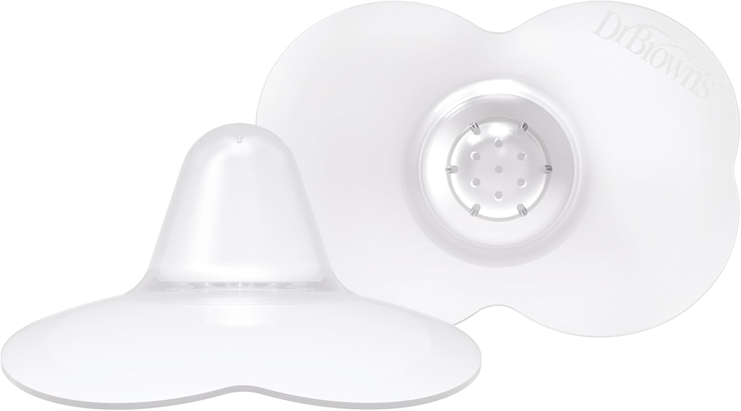 Dr. Brown’s Butterfly Nipple Shields with Sterilizing Case (2 Sizes)