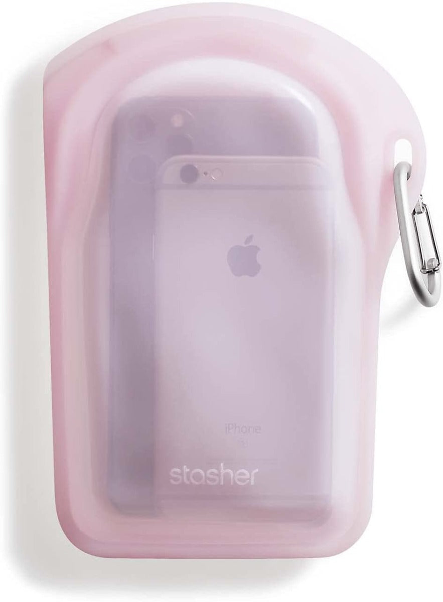 Stasher Reusable Silicone Go Bag (18oz) - 2 Colors - Pupsik Singapore