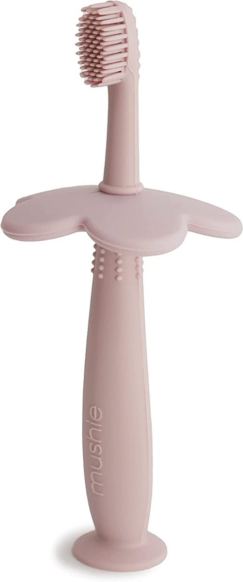 Mushie Baby Flower Training Toothbrush (3 Colours) - Pupsik Singapore