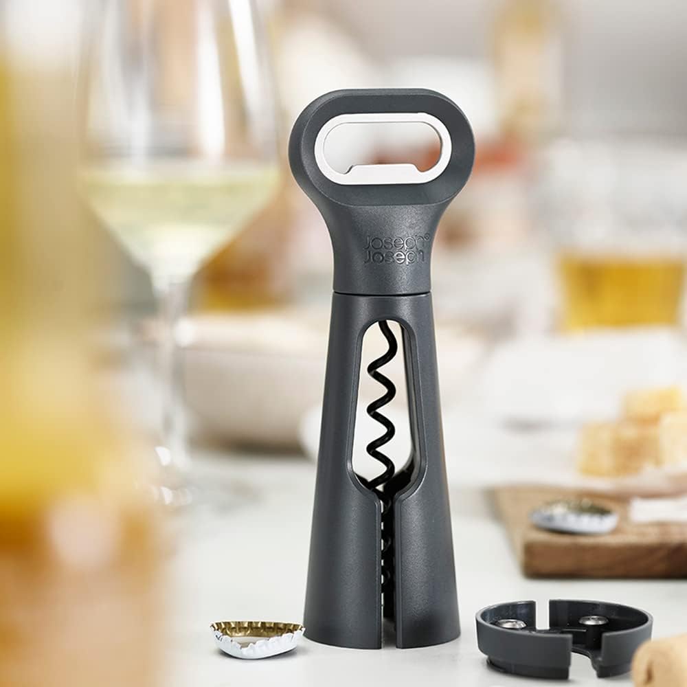 Joseph Joseph BarStar 3-in-1 Corkscrew - Grey
