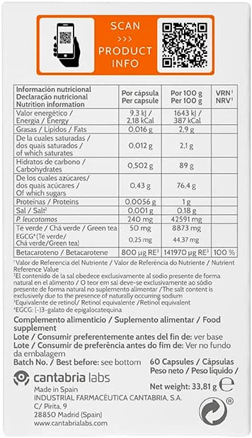 Heliocare Oral Capsules Sunscreen, EU (60 caps) - exp 05/27