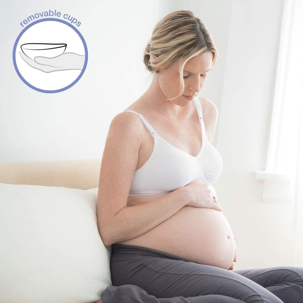 Medela Comfy Maternity-Nursing Bra - White