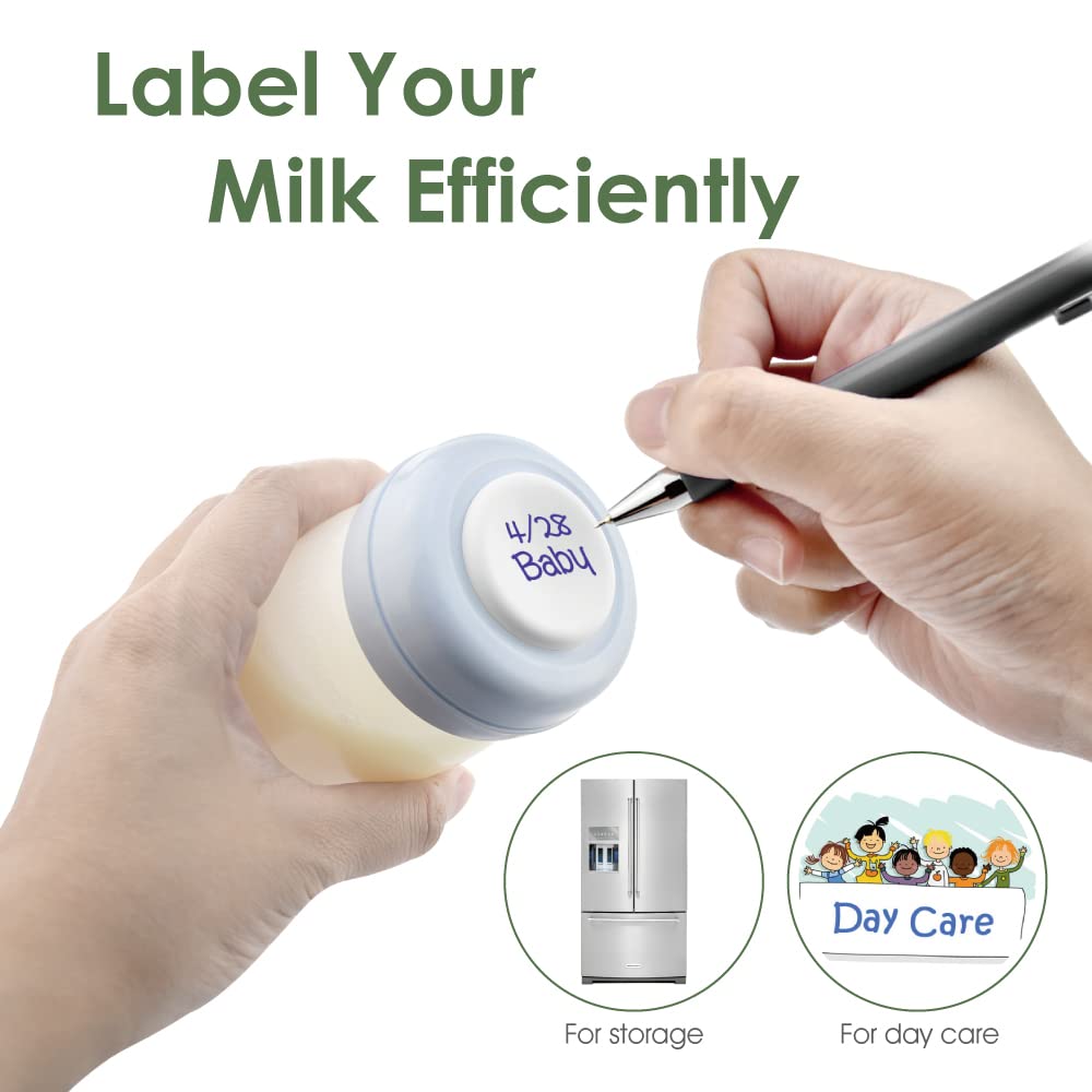 Maymom Wide-Neck Breastmilk Storage Bottles for Spectra, 160ml (8pk)